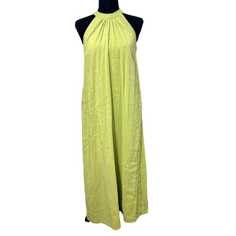 Pinch Anthropologie Halter Maxi Dress Small Coastal Euro Summer‎ Boho Peasant